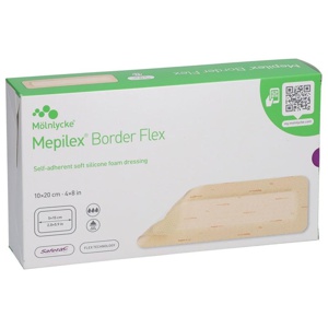 MEPILEX Border Flex Schaumverb.haft.10x20 cm Produktbild