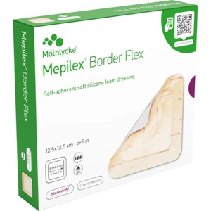 Mepilex Border Flex skumbandasje 12,5x12,5cm 5 stk produktbilde