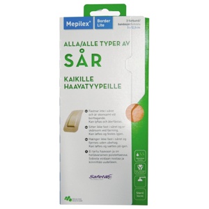 Mepilex Border Lite 5 x 12,5 cm 3 st produkt bild