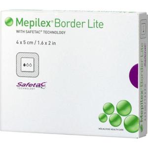 Mepilex Border Lite, absorberande skumförband, 4x5 cm, 10 styck produkt bild