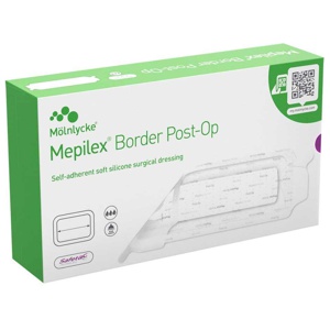 MEPILEX Border Post-OP Verband haftend 10x20 cm Produktbild