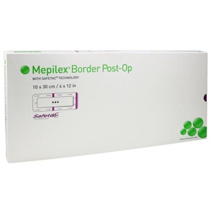 MEPILEX Border Post-OP Verband haftend 10x30 cm Produktbild