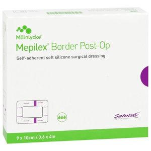 MEPILEX Border Post-OP Verband haftend 9x10 cm Produktbild