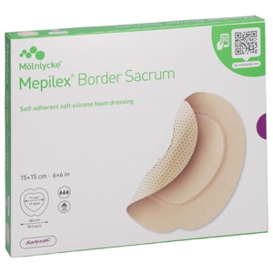 MEPILEX Border Sacrum Schaumverb.15x15 cm steril Produktbild