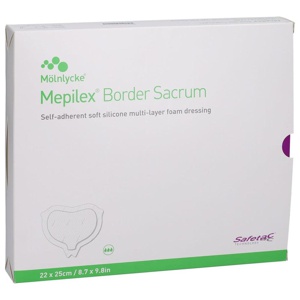 MEPILEX Border Sacrum Schaumverb.22x25 cm steril Produktbild