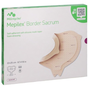 MEPILEX Border Sacrum Schaumverb.22x25 cm steril Produktbild