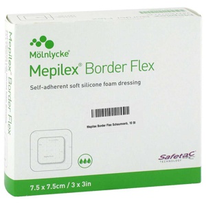 Mepilex Border Schaumverband 7,5x7,5 cm Produktbild