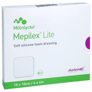MEPILEX Lite Schaumverband 10x10 cm steril Produktbild