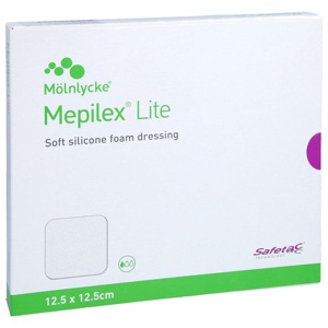 MEPILEX Lite Schaumverband 12,5x12,5 cm steril Produktbild