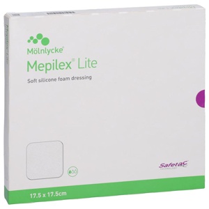 MEPILEX Lite Schaumverband 17,5x17,5 cm steril Produktbild