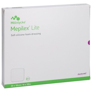 MEPILEX Lite Schaumverband 20x50 cm steril Produktbild