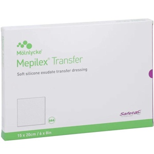 Mepilex Transfer sårkontaktlag 15x20cm 5 stk produktbilde