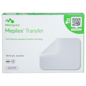 MEPILEX Transfer Schaumverband 10x12 cm steril Produktbild