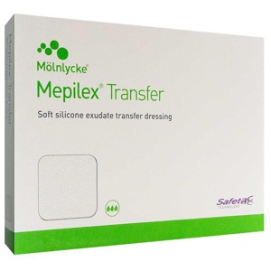 MEPILEX Transfer Schaumverband 10x12 cm steril Produktbild