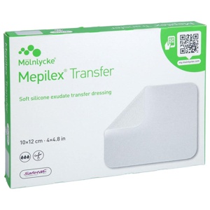 MEPILEX Transfer Schaumverband 10x12 cm steril Produktbild