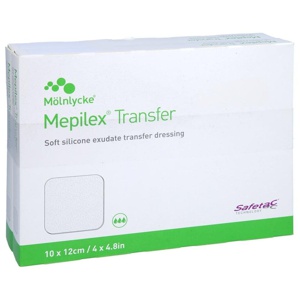 MEPILEX Transfer Schaumverband 10x12 cm steril Produktbild