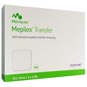 MEPILEX Transfer Schaumverband 10x12 cm steril Produktbild