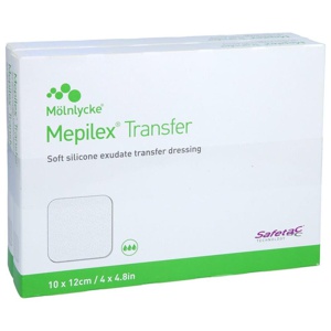 MEPILEX Transfer Schaumverband 10x12 cm steril Produktbild