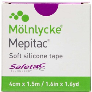 Mepitac 4 cm x 1,5 m 1 stk. produktbillede