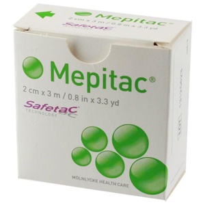 Mepitac häfta 3 m x 2 cm 1 st produkt bild