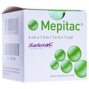 Mepitac rullplaaster 4cmx1,5m silikoonist N1 toote pilt