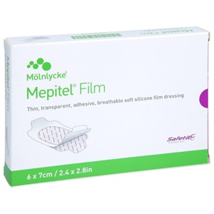 MEPITEL Film Folienverband 6x7 cm 10 St Verband Produktbild