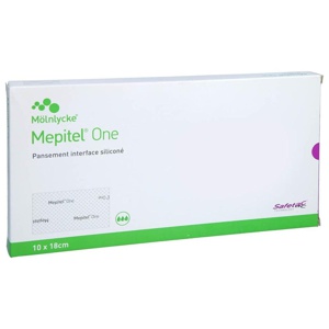 MEPITEL One 10x18 cm Silikon Netzverband Produktbild