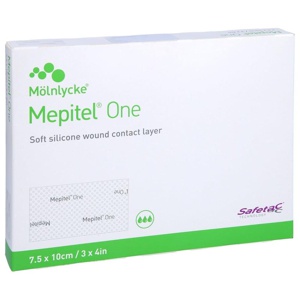 MEPITEL One 7,5x10 cm Silikon Netzverband Produktbild