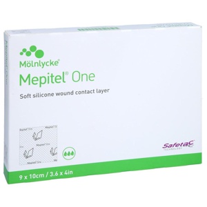 MEPITEL One 9x10 cm Silikon Netzverband Produktbild
