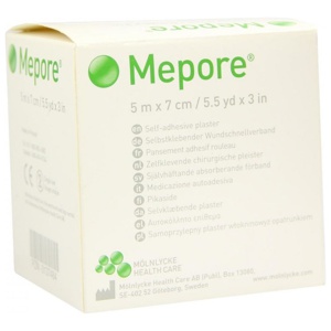 Mepore Wundverband 5mx7 cm unsteril Produktbild