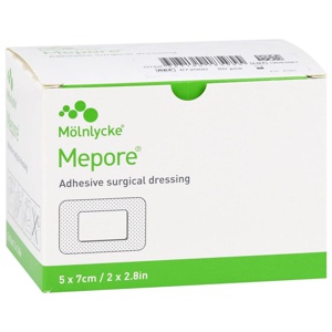 MEPORE Wundverband steril 5x7 cm Produktbild