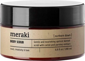 Meraki Body Scrub Apricot Northern Dawn 200 ml produktbilde