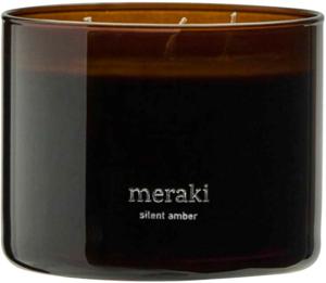 Meraki Christmas Scented Candle Silent Amber 340 g produkt bild