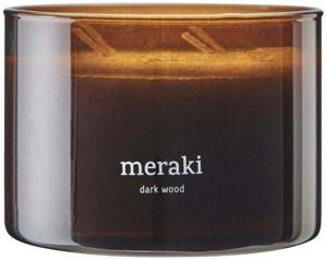 Meraki Doftljus Dark Wood 340 g produkt bild