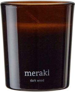 Meraki Doftljus Dark Wood 2 x 60 g produkt bild