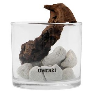 Meraki Duftfrisker - Lavastone & Wood - Hvid - 1 stk. produktbillede