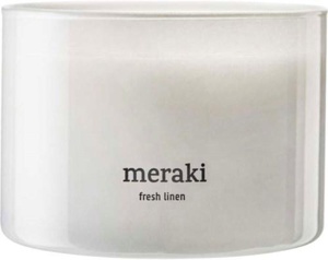 Meraki Fresh Linen Scented Candle Large produktbilde