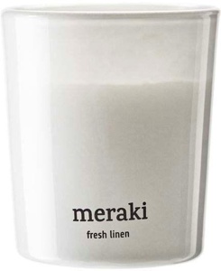 Meraki Fresh Linen Scented Candle Small produktbilde