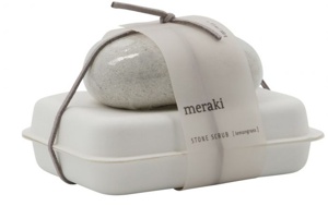 Meraki Lemongrass Stone Scrub 100 g produktbilde