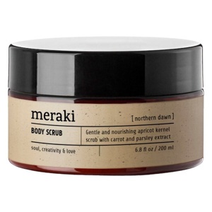 Meraki Abrikos Body Scrub Northern Dawn 200 ml produktbillede