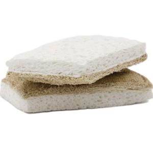 Meraki Reseda Rengöringssvampar Natur 2 st produkt bild