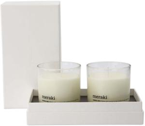 Meraki Scented Candle Shadow Lake 2 x 135 g produkt bild