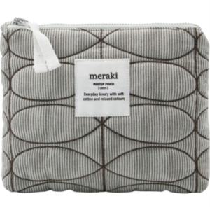 Meraki Sminkpåse Light grey/army green 1 pcs produkt bild