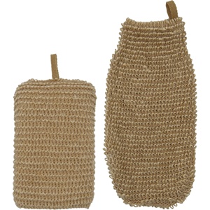 Meraki Sponge And Exfoliating Glove Jute Produktbild