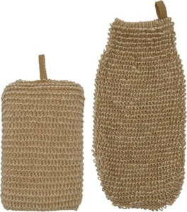 Meraki Sponge And Exfoliating Glove Jute produktbilde