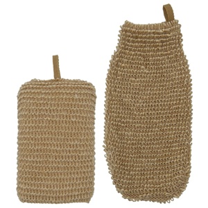 Meraki Sponge And Exfoliating Glove Jute produkt bild