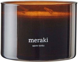Meraki Warm Tonka Scented Candle Large produktbilde