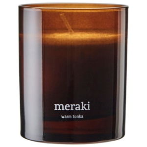 Meraki Scented Candle - Warm Tonka 200 g produktbillede