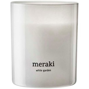 Meraki White Garden Scented Candle Medium Produktbild