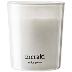 Meraki White Garden Scented Candle Small Produktbild